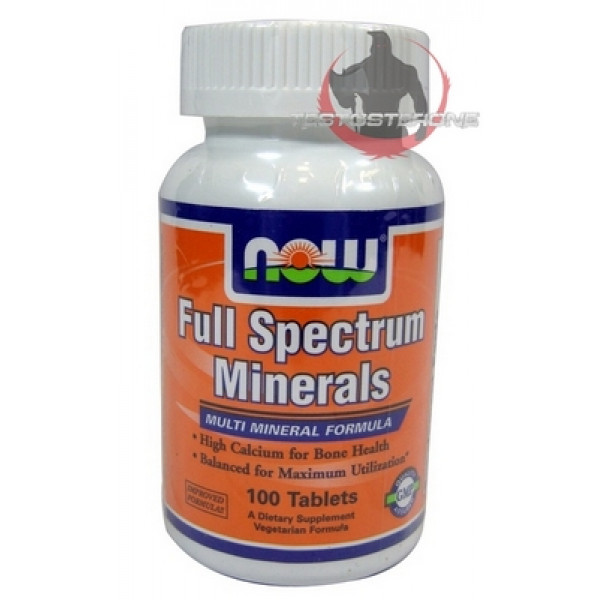 NOW FOODS Full Spectrum Minerals Cena Najtaniej w sklepie Testosterone