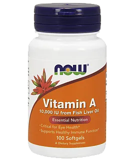 Vitamin A 10 000 IU Softgels (from fish liver retinol)