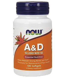 Vitamin A & D 10 000 IU / 400 IU Softgels