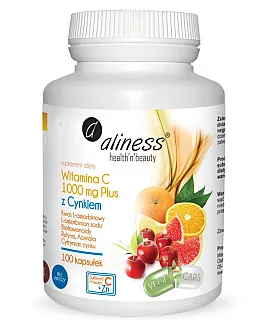 Witamina C 1000mg z Cynkiem Plus (nowość 2024)