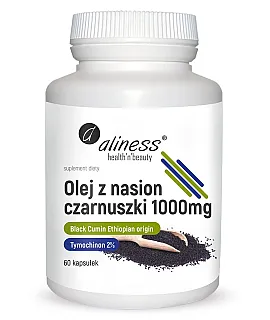 Olej z Nasion Czarnuszki 2% 1000 mg