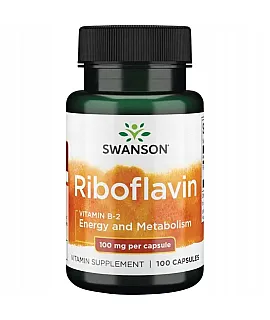 Vitamin B2 100mg (ryboflawina)