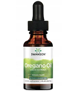 Oregano Oil Liquid Extract (ekstrakt w płynie - Alcohol & Sugar Free - 29 ml)
