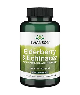 Agaricus Eldberry Echinacea (czarny bez + jeżówka purpurowa - odporność)