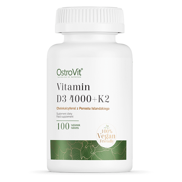 Vitamin D3 4000 IU + K2 VEGE