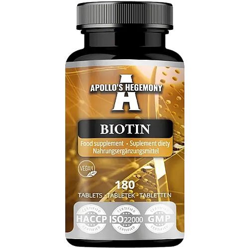 APOLLOS HEGEMONY Biotin 10mg (Biotyna - witamina B7)