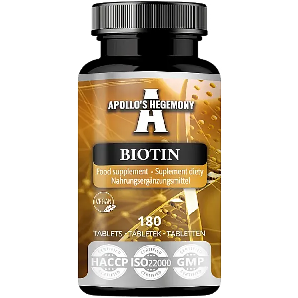 Biotin 10mg (Biotyna - witamina B7)