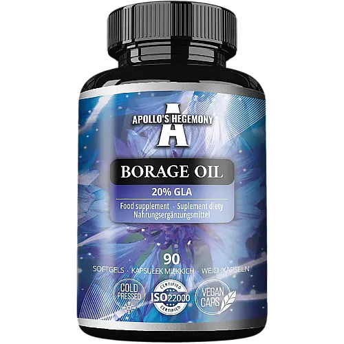 APOLLOS HEGEMONY Borage Oil 1000mg (olej z nasion ogórecznika)