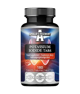 Potassium Iodide (jodek potasu 600mcg/tabletka)