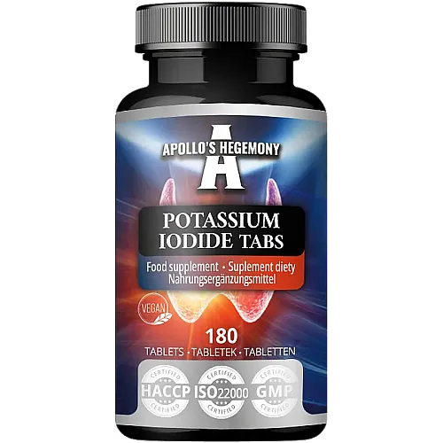 APOLLOS HEGEMONY Potassium Iodide (jodek potasu 600mcg/tabletka)