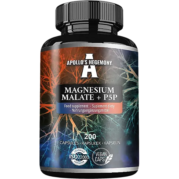 Magnesium Malate + P5P (jabłczan magnezu v2)