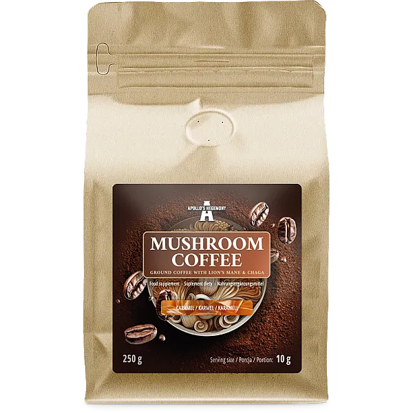 Mushroom Coffee Caramel (Chaga & Lions Mane)