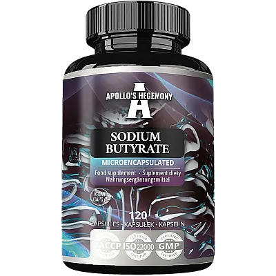 Sodium Butyrate (maślan sodu - 580mg NEW - debutir)