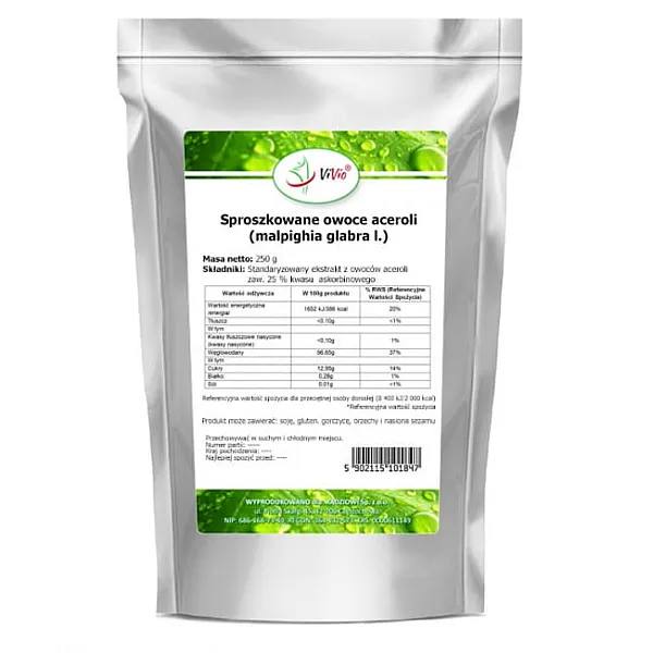 Acerola w proszku 100% - 250g