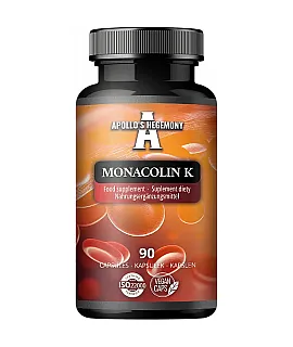 Monacolin K (monakolina K ekstrakt czerwonego ryżu 195mg)