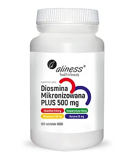 Diosmina Mikronizowana PLUS 500mg
