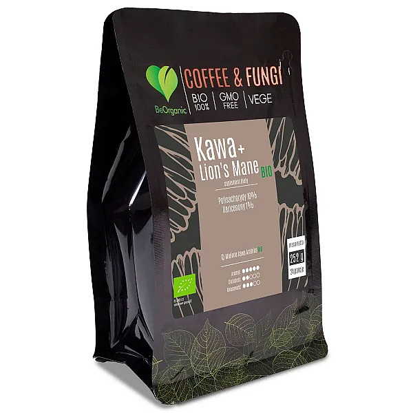Kawa Arabica mielona + Lion’s Mane BIO