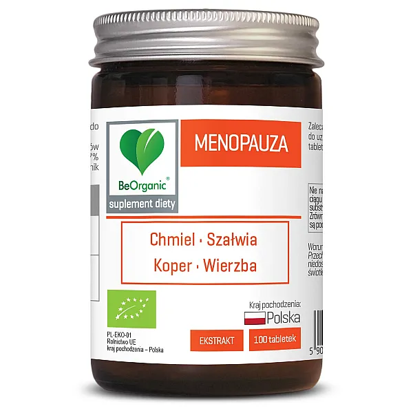 BeOrganic Menopauza BIO 450 mg