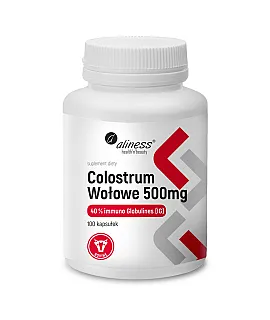 Colostrum Wołowe IG 40% 500 mg