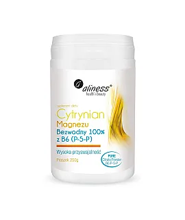 Cytrynian Magnezu bezwodny 100% z B6 (P-5-P)