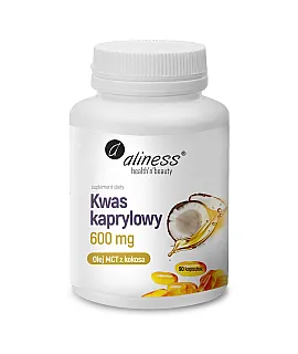 Kwas kaprylowy (60% C8) 600 mg