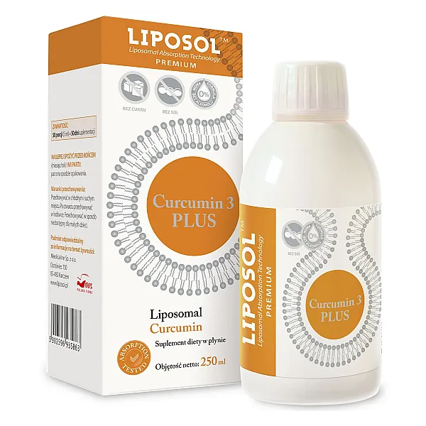 Liposol Curcumin 3 Plus (Liposomalna Kurkumina)
