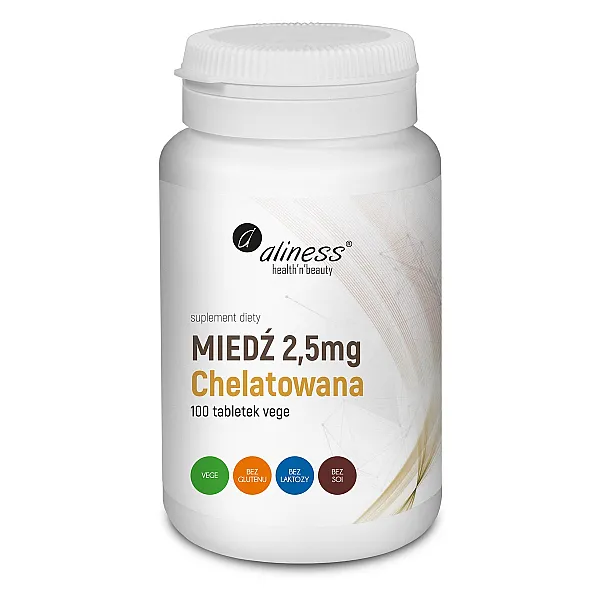 Miedź chelatowana 2,5 mg
