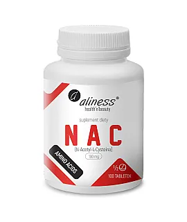 NAC N-Acetyl-L-Cysteine 190 mg (1/2 tab)