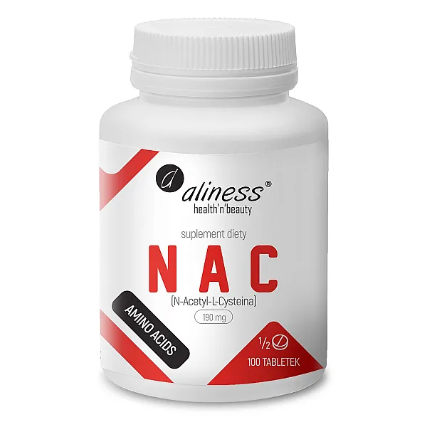 NAC N-Acetyl-L-Cysteine 190 mg (1/2 tab)
