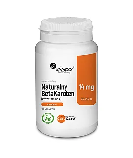 Naturalny BetaKaroten 14 mg (ProWitamina A)