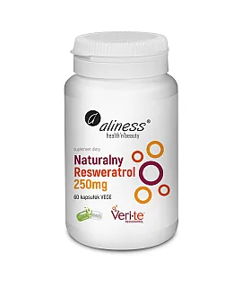 Naturalny Resweratrol Veri-Te 250 mg