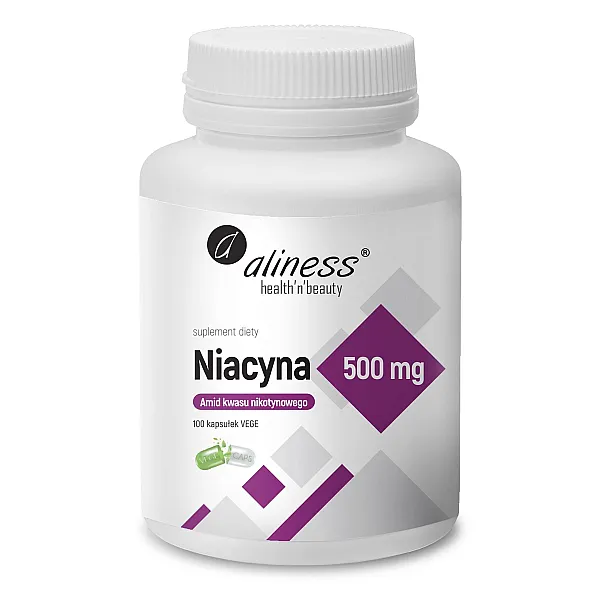 Niacyna, amid kwasu nikotynowego 500 mg