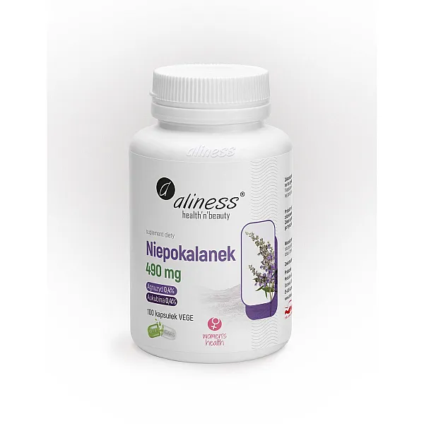 Niepokalanek (Vitex agnus-castus) 500 mg
