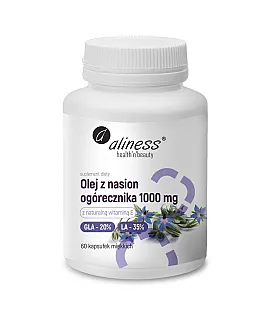 Olej z nasion ogórecznika 20%/35% 1000 mg