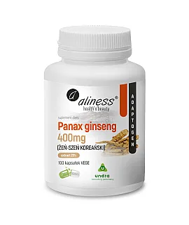 Panax Ginseng (żeń-szeń koreański) 400 mg