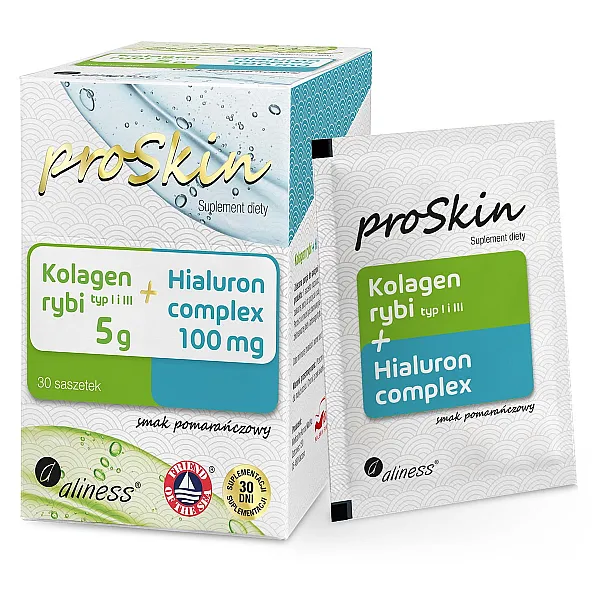 Kolagen rybi 5 g + Hialuron 100 mg Complex