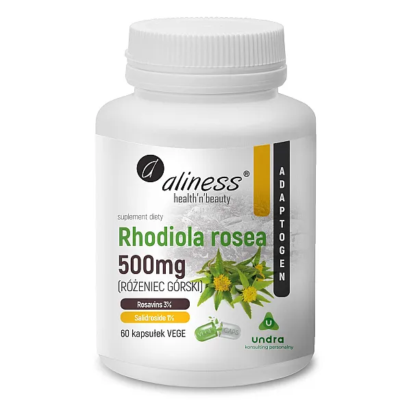 Rhodiola rosea (różeniec górski) 500 mg
