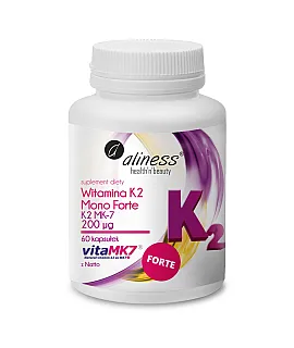 Witamina K2 Menachinon Mono Forte MK-7 200 µg z Natto