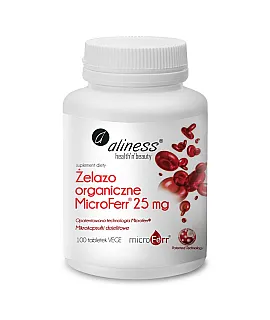 Żelazo organiczne MicroFerr 25 mg