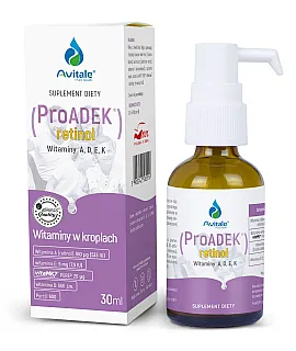Avitale ProADEK retinol (witaminy A, D, E, K) krople
