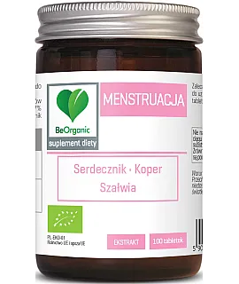 BeOrganic Menstruacja BIO 450mg