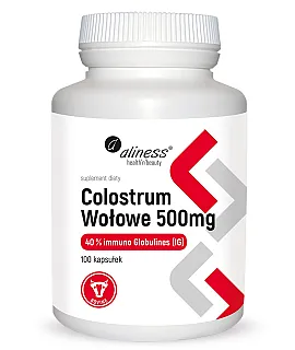 Colostrum Wołowe 40% 500mg