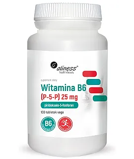 Witamina B6 25mg (P-5-P)