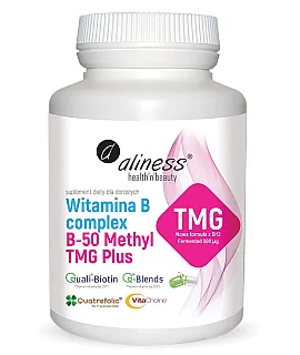 Witamina B Complex B-50 Methyl	(plus tmg)