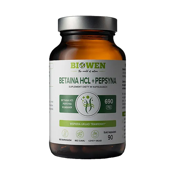 Betaina HCl + Pepsyna