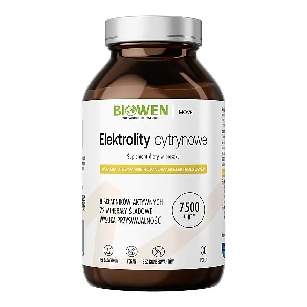 Elektrolity Cytrynowe proszek