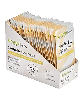 Biowen Elektrolity Cytrynowe saszetki