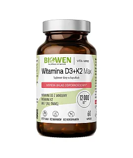 Biowen Witamina D3 + K2 Max