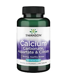Calcium ( Carbonate, Aspartate & Citrate ) 500mg