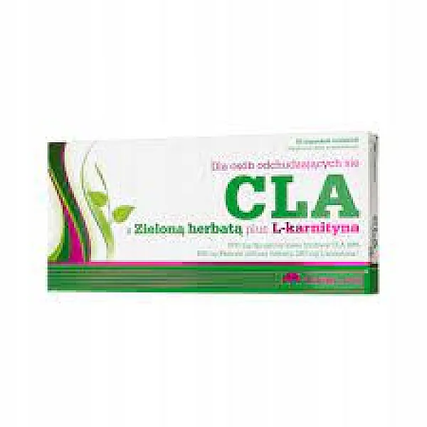 CLA z Zieloną Herbatą plus L-karnityna 1000mg